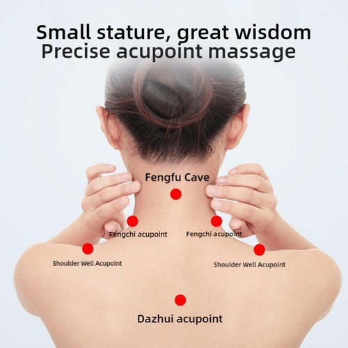 Polyurethan PU Selbstknotendes Leder Massage Lendenkissen Zugmassage F3Y6 - Bild 6 von 8