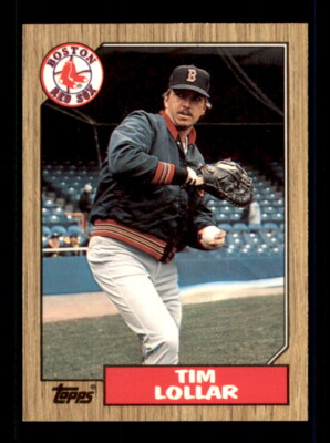 1987 Topps #396 Tim Lollar Collector's Edition (Tiffany)