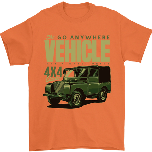 Camiseta para hombre The Go Anywhere Vehicle 4x4 todoterreno 100 % algodón - Imagen 49 de 107