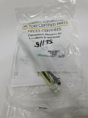Whirlpool Factory Certified OEM 8193762 Dishwasher Fuse Kit
