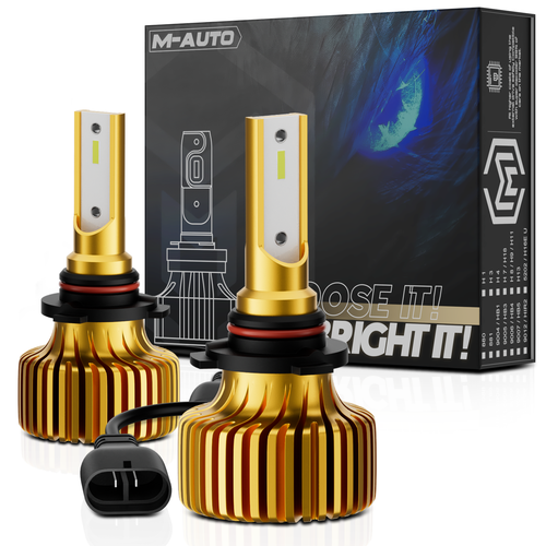 2PC HB3 9005 6500K CSP LED Headlight Bulb High/Low Beam Fog Lamp White Light DRL - Picture 2 of 12