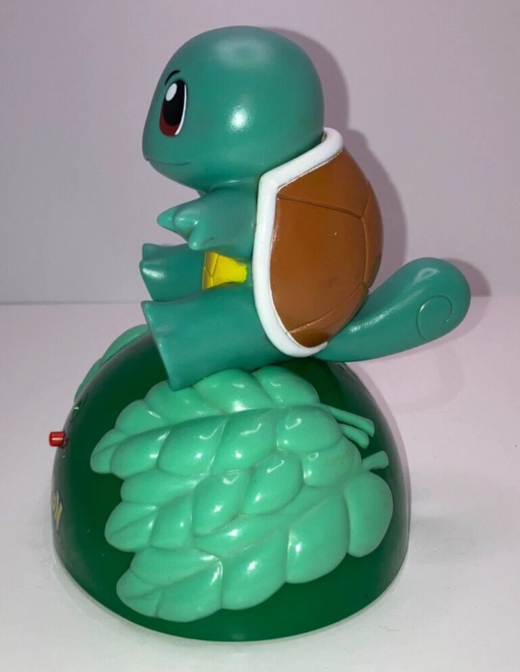 Pokemon #07 Squirtle Talking Toy, 1995, 1996, Nintendo 1999 Trendmasters funcionando Foto 3 de 4