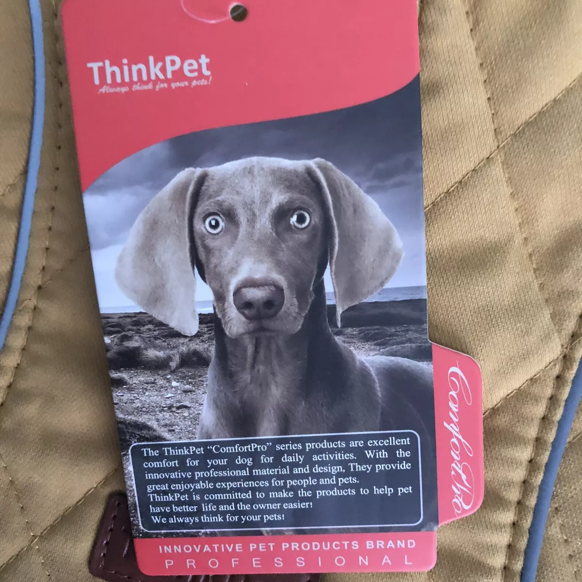 Thinkpet dog coat 2025