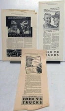 1935 Ford V8 Truck Stake I've Never Found Better For The Farm Work Ad Proof Orig