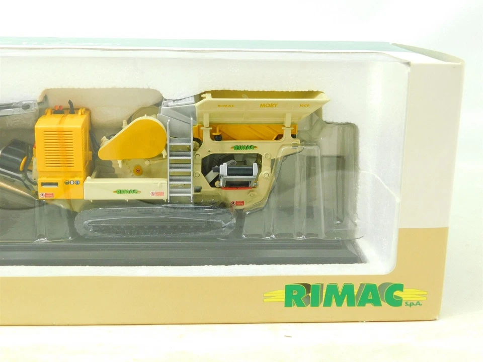 Trituradora Rimac Moby 1060 - Ros escala 1:50 Diecast modelo #196.1 nueva Foto 3 de 4