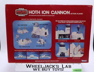 Hoth Ion Cannon Star Wars Micro Collection 1982 Kenner Playset NEW