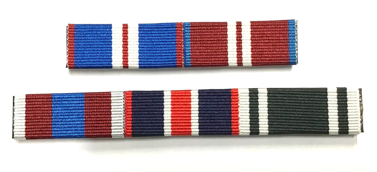 Medal Ribbon Bar Kings Coronation Fire Service LSGC Queens