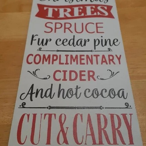 Holiday Style Set of 4 Country Style Wall Sign, 2 Ornaments, 1 Ribbon New - Picture 5 of 5