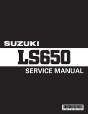 3 Hole Punch Service Work Shop Repair Manual 1986-2006 Suzuki Savage LS650 650