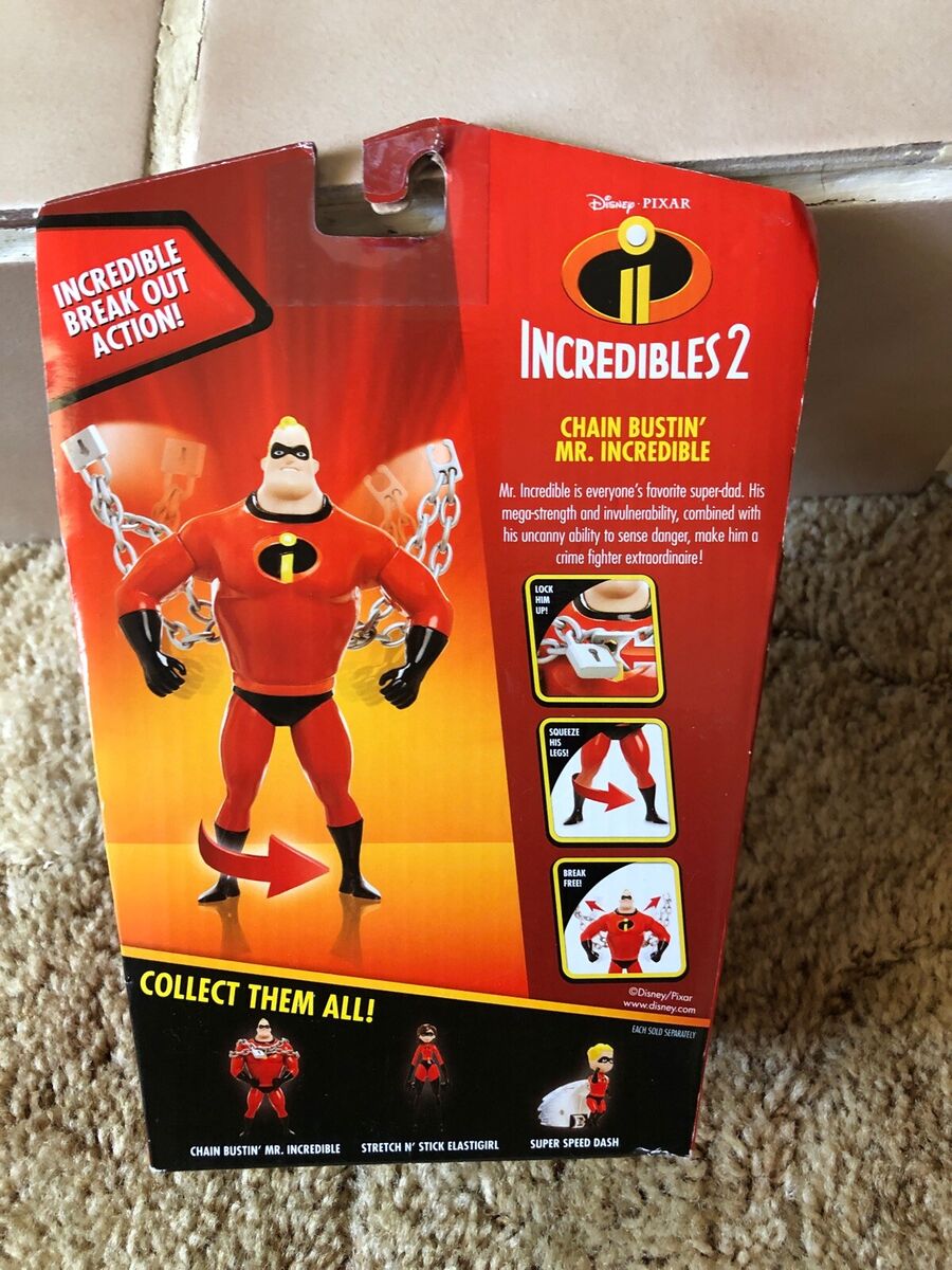 Incredibles Feature Stretch N' Stick Elastigirl Action Figure 