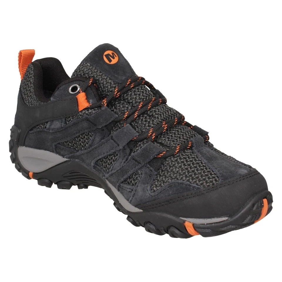 Mujer Merrell 'Alverstone GTX' ante Negro Informal con Cordones Zapatillas - Imagen 2 de 4