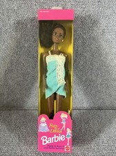 Barbie Fun to Dress Blue Bath Towel Wrap Fashion Doll Vtg 1992 Mattel #2570 NRFB