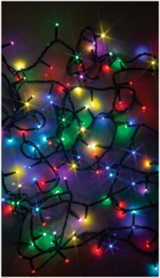 HW SL300MUTW LED Compact 300 Light Twinkling Christmas Light String - Pack of 1