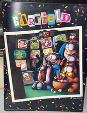 RARE 1980 Garfield Mead Folder Jim Davis Year to Party 10 YR Birthday Portfolio