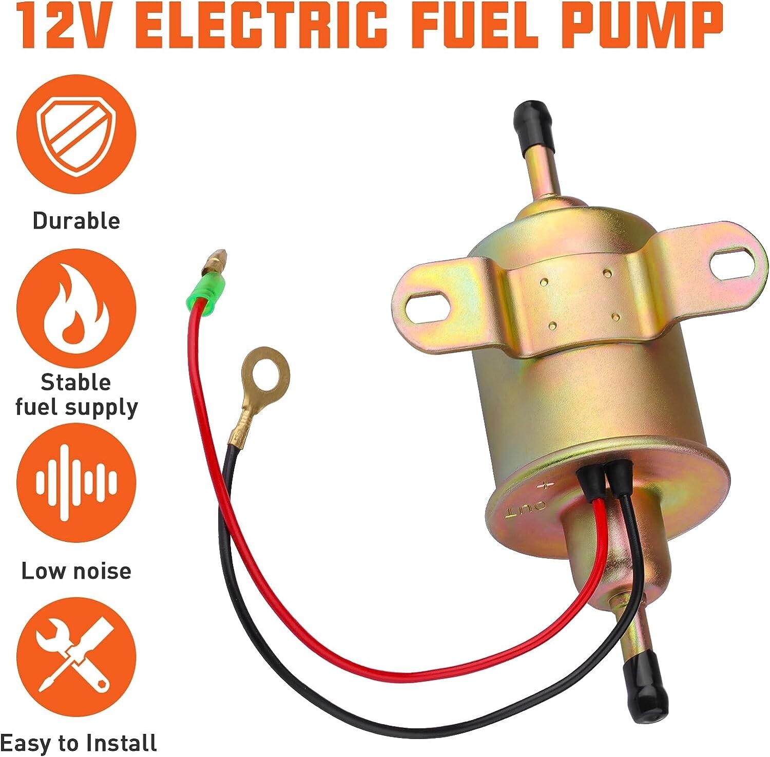 E11005 Electric Fuel Pump for Polaris Ranger 400 HO 500 4011545 4011492