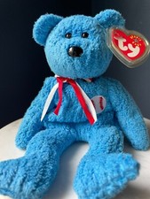 Ty Beanie Baby  "Addison" the Baseball Bear 200, MWMT