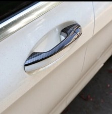 Türgriff Auflagen Verkleidung in CARBON LOOK für MERCEDES W205 A205 C205 Türgriff Auflagen Verkleidung in CARBON LOOK für MERCEDES W205 A205 C205