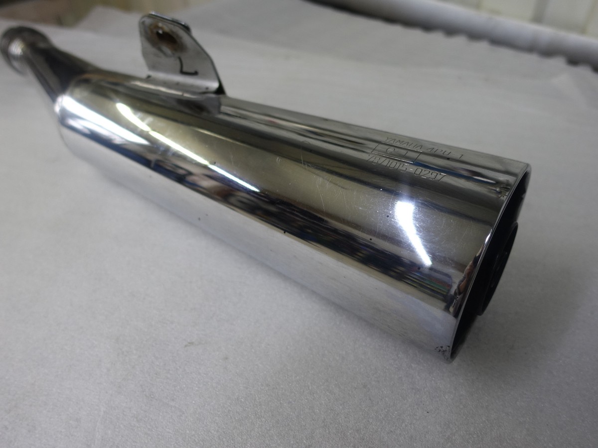 Yamaha XJR 1200 4PU Left Exhaust ESD Exhaust Muffler Original | eBay