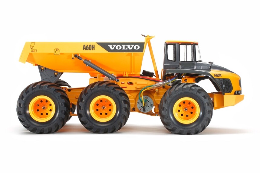 Tamiya 58676 1/24 RC Off Road G6-01 Chassis Volvo A60H Hauler Dump
