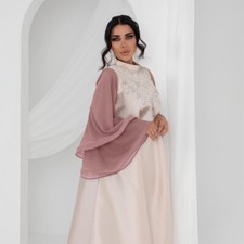 Evening Dubai Women Long Dress Abaya Elegant Kaftan Muslim Robe Party Gown Prom
