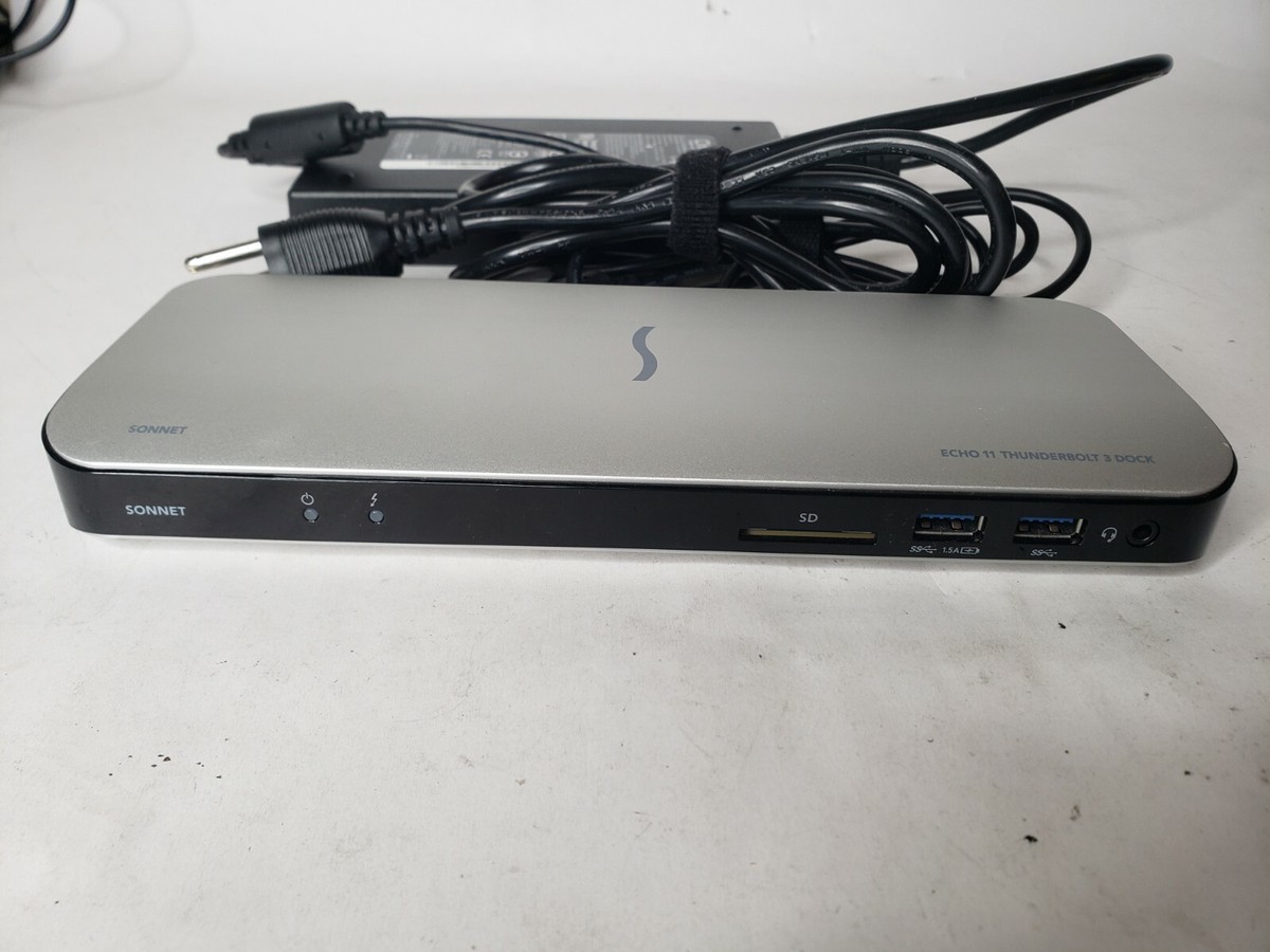 Sonnet Echo 11 Thunderbolt 3 Dock RJ45 HDMI 5*USB3.0 ECHO-DK11-T3