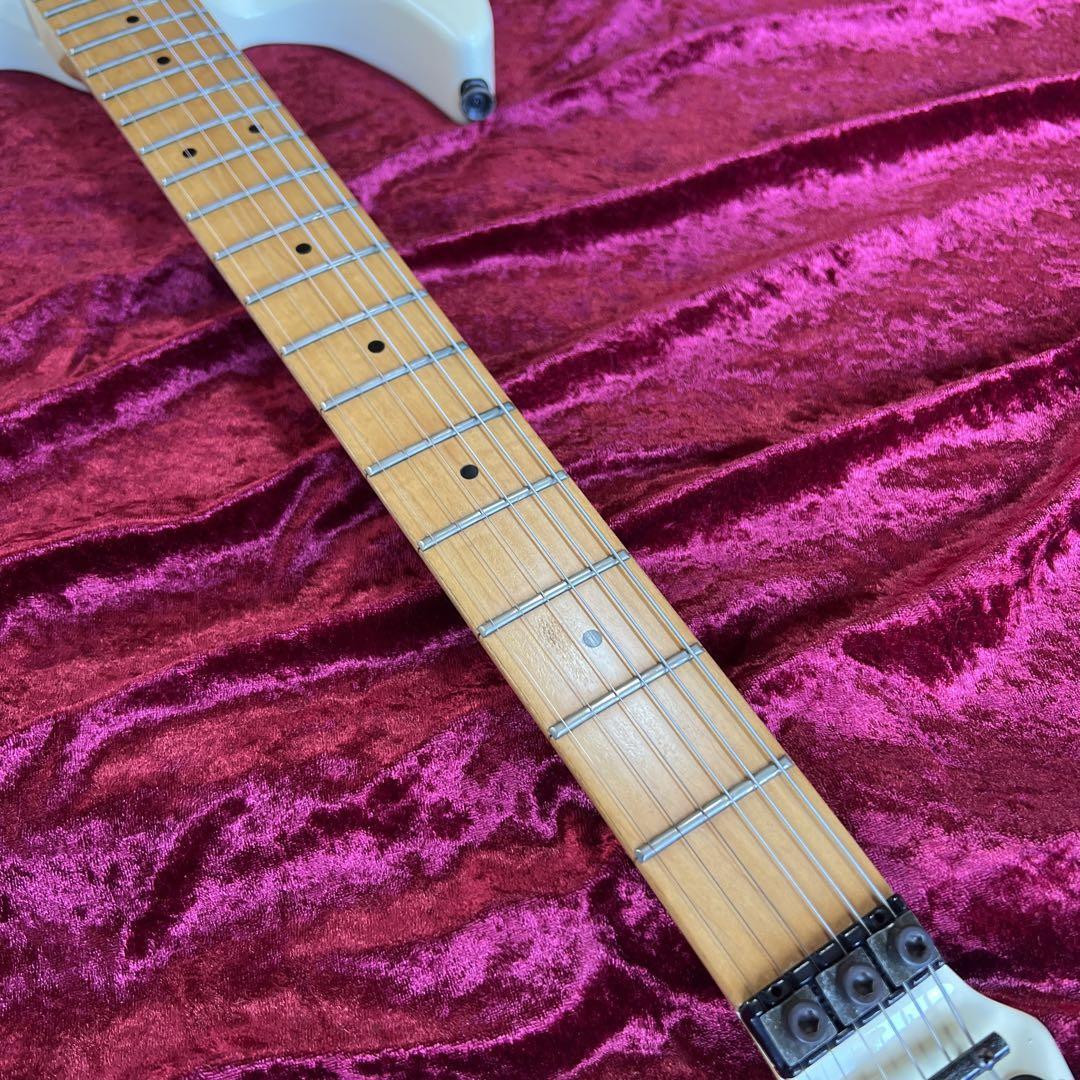 Yamaha RGZ-III White Electric Guitar 1990s Used Shipping