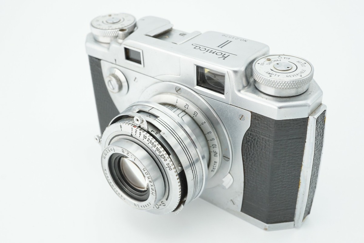 EXC+5】 KONICA II A HEXANON 1:2.8 50mm KONISHIROKU from Japan #615