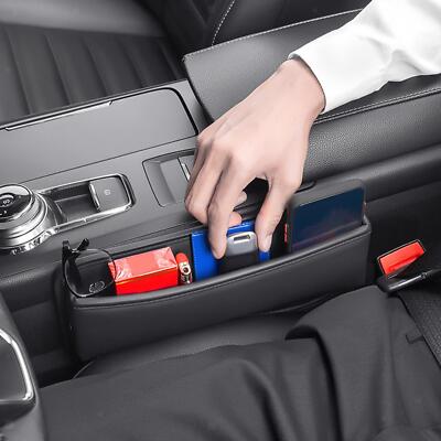 Universal Car Seat Gap Filler Organizer Front Seat Console Side