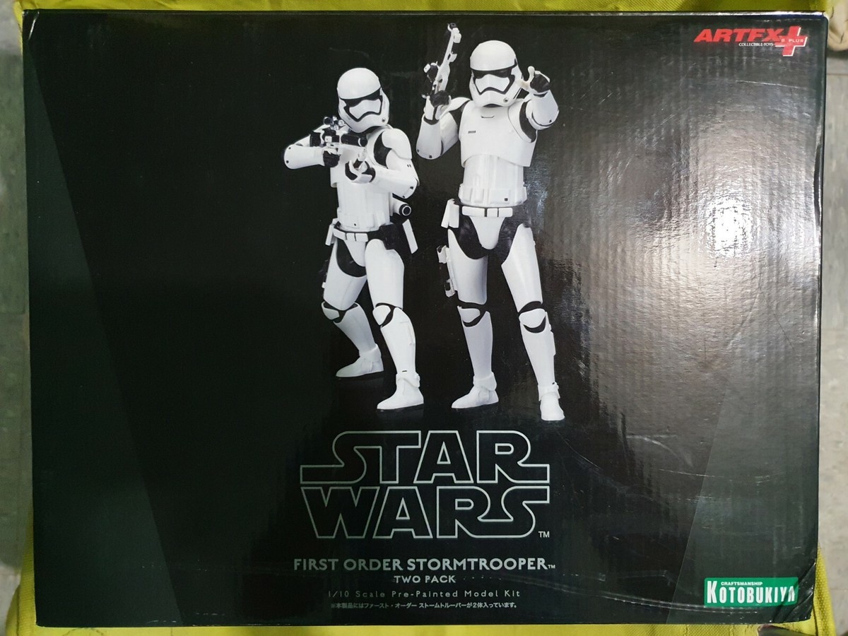 Kotobukiya ARTFX+ Star Wars First Order Stormtrooper 2Pack 1