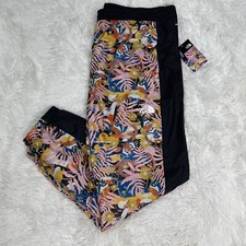New The North Face Woman's Printed Hydrenaline 2000 Windwall Flowers Pants Sz M