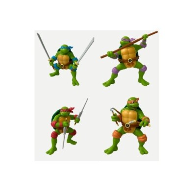 Comansi Teenage Mutant Ninja Turtles Set  Spielfiguren Set  4´er Set