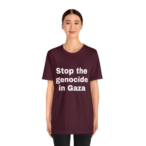 Stop the genocide in Gaza T-shirt - Picture 36 of 41