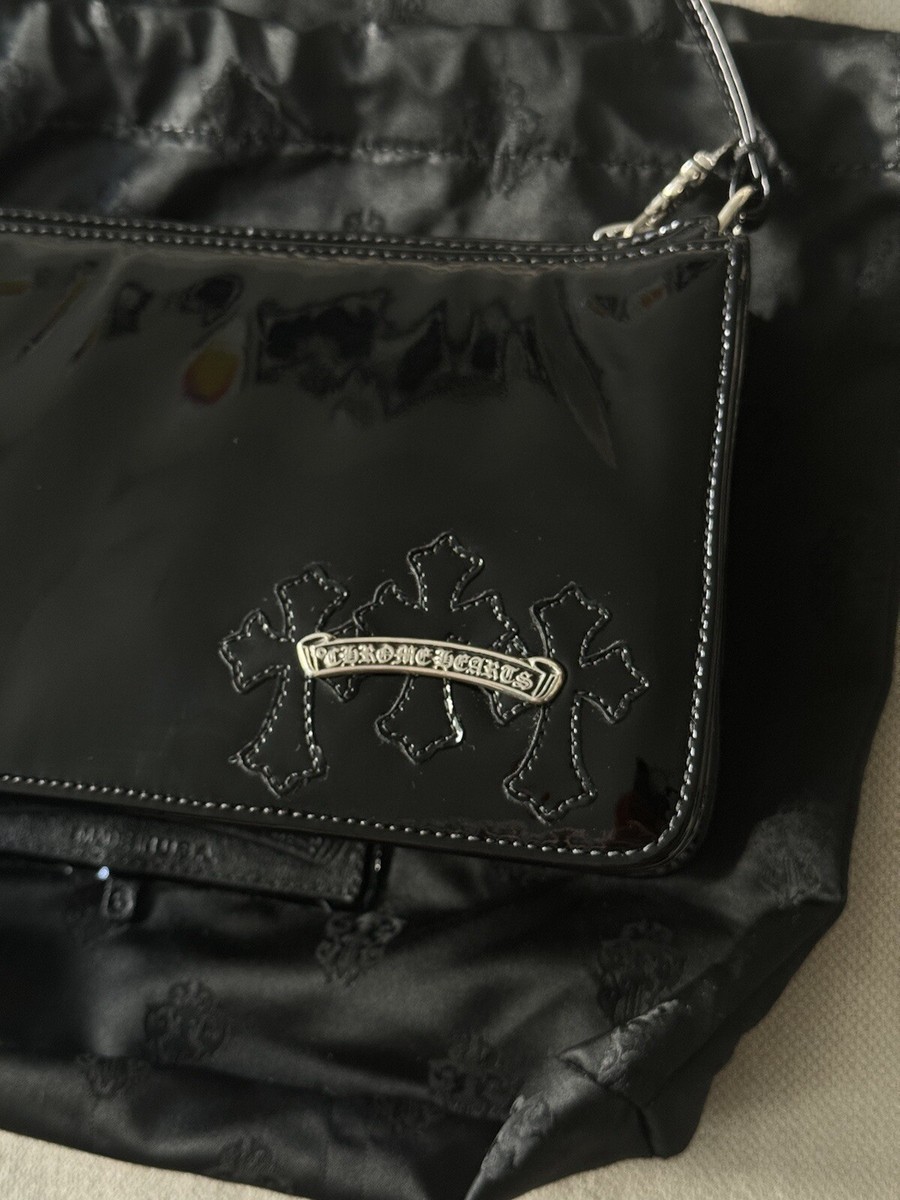 ＋CHROME HEARTS＋ CEMETERY CROSS SCROLL BAG クラッチ バッグ Chrome Hearts Multicolor Cemetery Cross Hand Bag - SRM