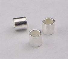  730 sterling silver crimp beads of 2mm,3mm 4mm