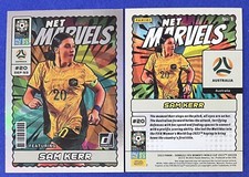 Sam Kerr 2023 Donruss FIFA Women's World Cup NET MARVELS INSERT #1 AUSTRALIA