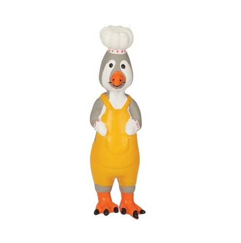 Rubber Chickens for Dogs Cute Character Play Toys that Squawk 9" Latex Wacky Fun - Picture 29 of 48