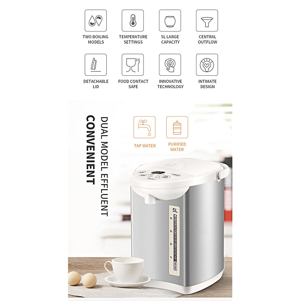 Midea 5L Electric Kettle Hot Water Boiler Dispenser /Coffee Tea Maker/Urn/Kettle eBay