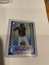 2021 Leaf Metal Draft Blue Wave /20 Eduardo Garcia #BA-EG1 Auto