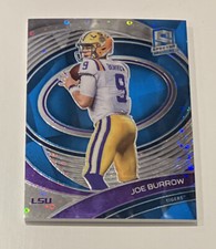 Joe Burrow 2022 Chronicles Spectra Draft Picks Blue Disco Prizm /99