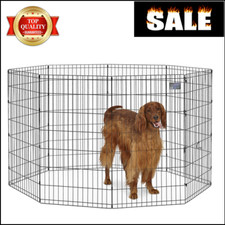 Jaula Para Perros O Mascotas para jugar 8 Panels De 42"H Gate for Dogs