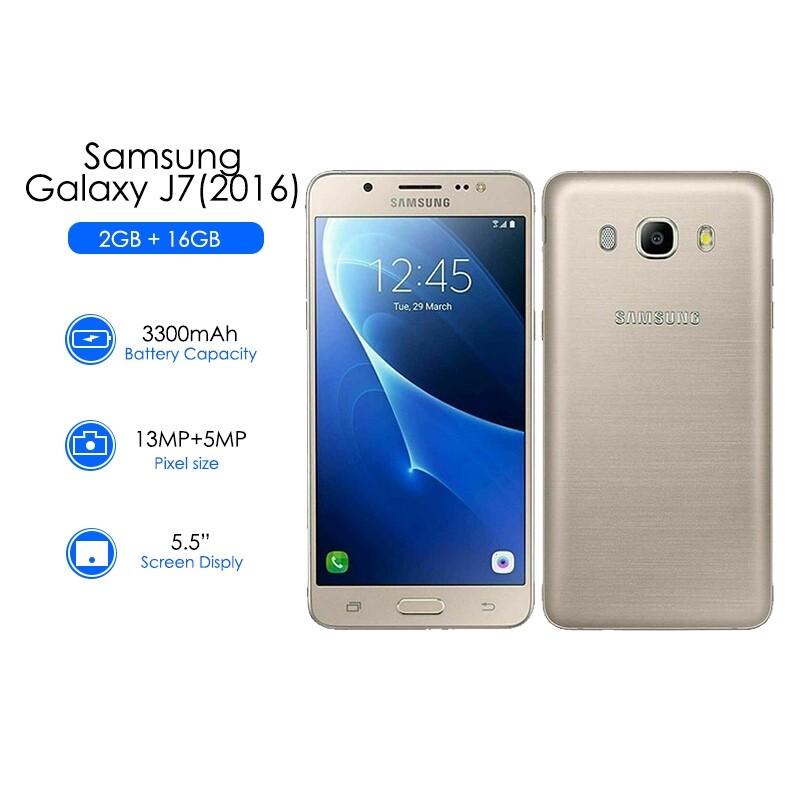 Samsung J7(2016) J710F Dual Sim 5.5Inch 2GB 16GB LTE 4G 13.0MP