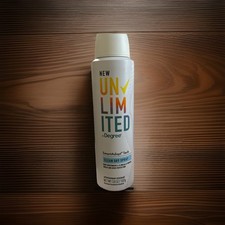 Degree Unlimited Clean Dry Spray Antiperspirant Deodorant 3.8 oz exp. 5/25