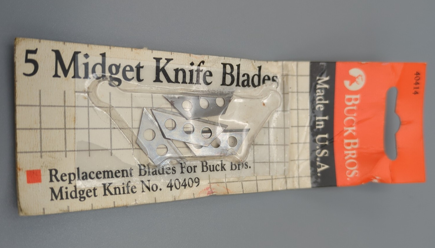 3 Hole For Buck Bros Midget Mini Knife 40409