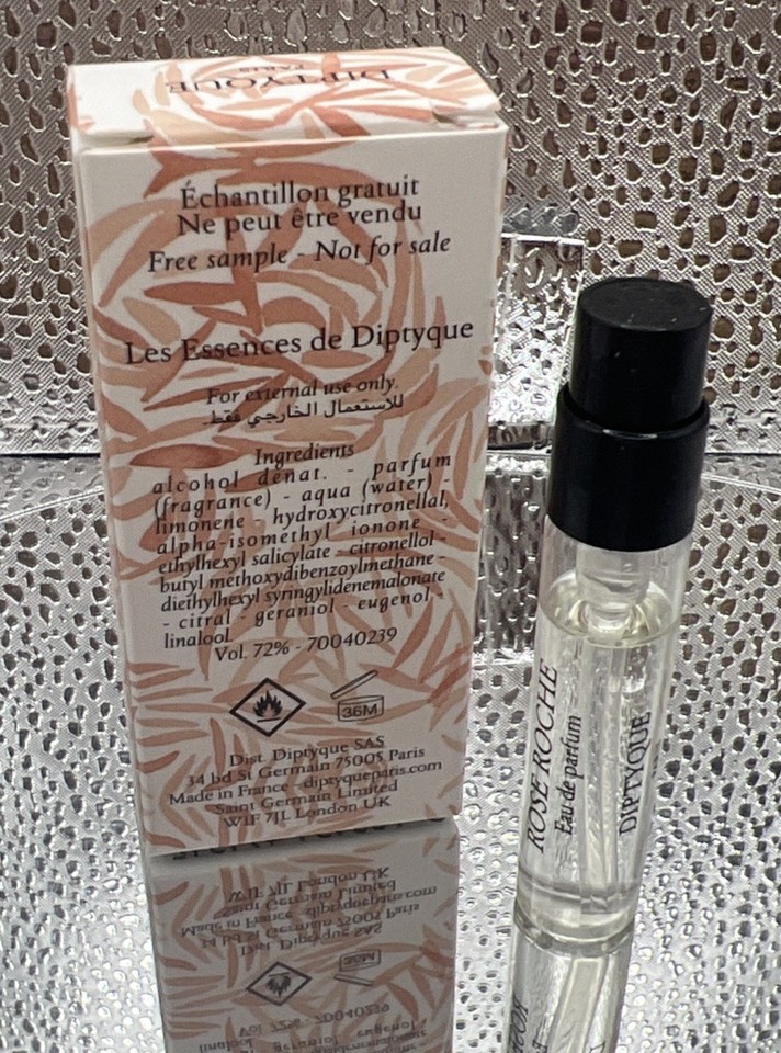 Diptyque Rose Roche EDP Sample Spray - 2ml NIB | eBay