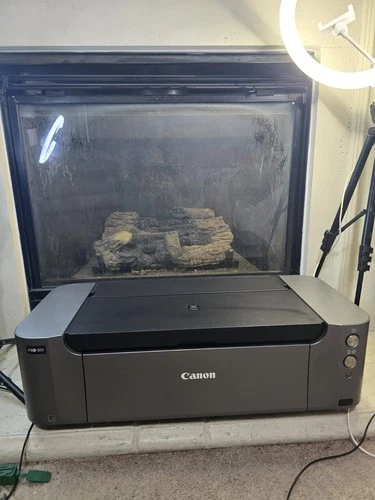 Canon Pixma PRO-100 Inkjet Color Digital Photo Printer - READ