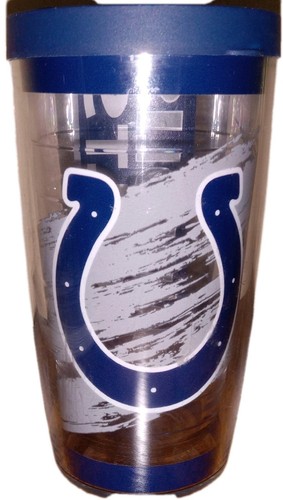 NFL Indianapolis Colts Tervis Tumbler 16 Oz Dishwater Safe USA Made - Picture 1 of 4