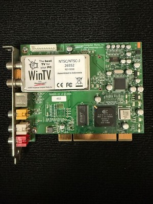 Hauppauge WinTV-PVR-150 PCI TV Tuner Card Analog Capture