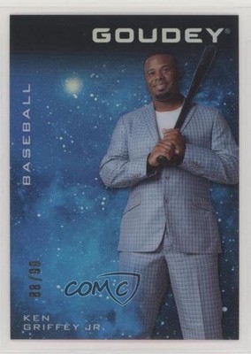 2021 Goodwin Champions Goudey Platinum Cosmic 88/99 Ken Griffey Jr #G34 HOF he7