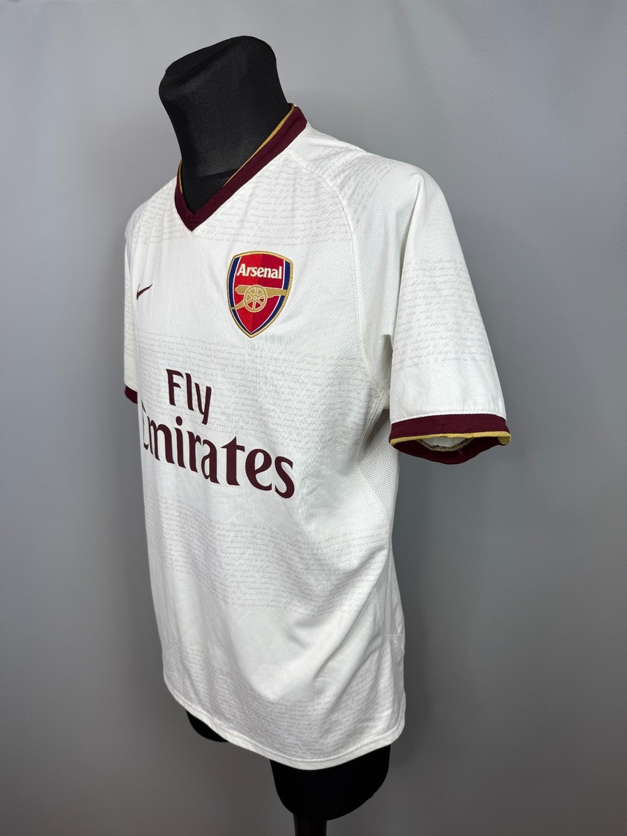 ARSENAL 2007 2008 AWAY SHIRT FOOTBALL SOCCER JERSEY NIKE 237867