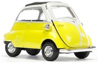 Welly Bmw Isetta Gelb MaßStab 1:34 1:39 4,5 Zoll Diecast Auto In Box